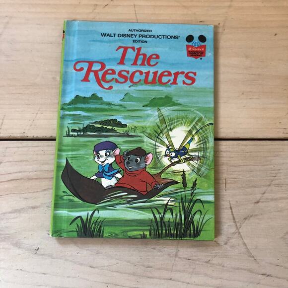 Disney Grolier Vintage 1980s The Rescuers Children's Book - Picture 1 of 4